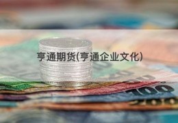 亨通期货(亨通企业文化)
