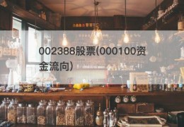 002388股票(000100资金流向)