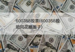 600358股票(600358股吧同花顺圈子)